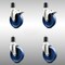 Service Caster 5 Inch 316SS Solid Poly Swivel 1-7/8 Inch Expanding Stem Caster Lock Brake, 2PK SCC-SS316TTLEX20S514-SPUS-2-S-2-178 - alternate 5